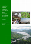 Research paper thumbnail of Impacts of climate change on agricultural water security in the Krishna Basin, India