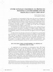 Research paper thumbnail of Entre sotanas y mandiles: el proyecto masónico centroamericano de Francisco Calvo (1865-1876)