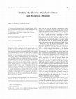 Research paper thumbnail of Unifying the Theories of Inclusive Fitness and Reciprocal Altruism