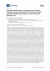 Research paper thumbnail of Groundwater Resources Assessment and Impact Analysis Using a Conceptual Water Balance Model and Time Series Data Analysis: Case of Decision Making Tool