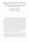 Research paper thumbnail of Uso de Definiciones e Im�genes de Conceptos Geom�tricos por los Estudiantes de Magisterio