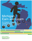 Research paper thumbnail of Michigan Earn and Learn: An Outcome & Implementation Evaluation of a Transitional Job and Training Program