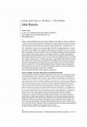 Research paper thumbnail of İNKARDAKİ İMAN: KELİME-İ TEVHİDİN İÇKİN BOYUTU 
(Belief in Unbelief: The Inner Dimension of al-Kalimah Tawhid)