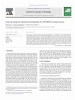 Research paper thumbnail of Scale-up design for industrial development of a PP-MOCVD coating system