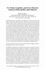 Research paper thumbnail of El-Ibiary, Rasha. 2011. New Media, Geopolitics, and Terror: Discursive Analysis of Bush and Bin Laden's Rhetoric