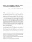 Research paper thumbnail of Patterns of DNA Methylation across the Leptin Core Promoter in Four Diverse Asian and North American Populations