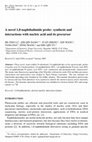 Research paper thumbnail of A novel 1,8-naphthalimide probe: synthesis and interactions with nucleic acid and its precursor