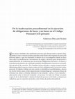 Research paper thumbnail of De la inadecuación procedimental en la ejecución de obligaciones de hacer y no hacer en el Código Procesal Civil peruano.