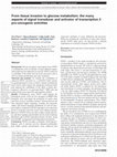 Research paper thumbnail of From tissue invasion to glucose metabolism: the many aspects of signal transducer and activator of transcription 3 pro-oncogenic activities