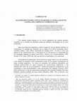 Research paper thumbnail of ALGUNOS EFECTOS DEL CONTACTO QUICHUA-CASTELLANO EN EL CASTELLANO ANDINO ECUATORIANO (CAE