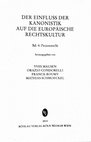 Research paper thumbnail of La valutazione processuale della personalità dell’accusato: dall’infamia alla “capacità a delinquere del colpevole”, in: Y. MAUSEN - O. CONDORELLI – F. ROUMY – M. SCHMOECKEL (Hg.), Der Einfluss der Kanonistik auf die europäische Rechtskultur, Bd. 4: Prozeßrecht, Köln 2014, pp. 157-172