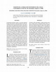 Research paper thumbnail of TAMAÑO DE LA POBLACIÓN MICROBIANA DEL SUELO Y DESARROLLO INICIAL DE Desmanthus virgatus (L.) Willd MICROBIAL SIZE POPULATION AND EARLY GROWTH OF Desmanthus virgatus (L.) Willd