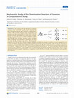 Research paper thumbnail of Mechanistic study of the deamination reaction of guanine: a computational study