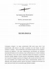 Research paper thumbnail of ECOLOGIA - Le parole del Novecento