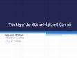 Research paper thumbnail of Türkiye'de Görsel-İşitsel Çeviri