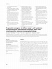 Research paper thumbnail of Chew et al B-cell lymphoma nomogram Internal Medicine 2013.pdf