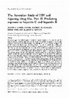 Research paper thumbnail of The Australian Study of HIV and Injecting Drug Use. Part II: Predicting exposure to hepatitis C and hepatitis B