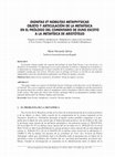 Research paper thumbnail of Dignitas et nobilitas metaphysicae: objeto y articulación de la metafísica en el prólogo del comentario de Duns Escoto a la metafísica de Aristóteles, por Héctor Hernando SALINAS LEAL