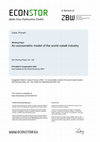 Research paper thumbnail of An econometric model of the world cobalt industry