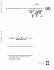 Research paper thumbnail of Legal and judicial reform in Europe and Central Asia