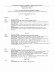 Research paper thumbnail of Co-Organizer-Materiality and Early Modern Globalization, UBC, McGill and SFU Early Modern Symposium