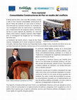 Research paper thumbnail of Universidad Externado de Colombia: Comunidades Constructoras de Paz en medio del conflicto