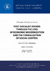 Research paper thumbnail of Christopher S. Swader, Leon Kosals, "Post-socialist anomie through the lens of economic modernization and the formalization of social control", Series: Sociology, WP BRP 17/SOC/2013