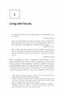 Research paper thumbnail of Living with friends: intro sample chapter "Robert Guédiguian"