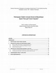 Research paper thumbnail of Participação Cidadã e Inclusão Social em Moçambique: Quem? Para quê? Como? Quando?