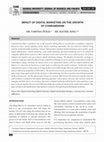 Research paper thumbnail of Impact of Digital Marketing on the growth of Consumerism