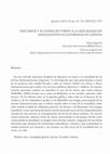 Research paper thumbnail of Discursos y acciones sobre la sexualidad entre adolescentes ecuatorianas en Genova