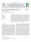 Research paper thumbnail of Ultra-violet photo-response characteristics of p-Si/i-SiO 2 /n-ZnO heterojunctions based on hydrothermal ZnO nanorods