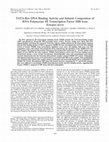 Research paper thumbnail of TATA-Box DNA Binding Activity and Subunit Composition of RNA Polymerase III Transcription Factor IIIB from Xenopus laevis