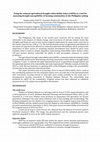 Research paper thumbnail of Using the reduced agricultural drought vulnerability index (rADVI) as a tool for assessing drought susceptibility of farming communities in the Philippine setting