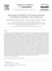 Research paper thumbnail of 65.	Williams, M., Siveter, D., J. and Vannier, J.M.C. 2007. Biogeography and affinities of the bradoriid arthropods: Cosmopolitan microbenthos of the Cambrian seas. Palaeogeography, Palaeoclimatology, Palaeoecology, 248, 202-232.