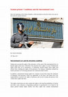 Research paper thumbnail of Iranian prisons' Conditions and the International Laws Evin House of Detention in Tehran/Iran International Law and the detention condition Iranian prisons'