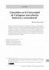 Research paper thumbnail of Cineclubes en la Universidad de Cartagena: una relación histórica y sociocultural