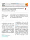 Research paper thumbnail of Dual ion selective fluorescence sensor with potential applications in sample monitoring and membrane sensing