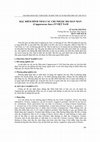 Research paper thumbnail of ĐẶC ĐIỂM HÌNH THÁI CÁC CHI THUỘC HỌ MÀN MÀN (Capparaceae Juss.) Ở VIỆT NAM