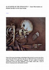 Research paper thumbnail of SLAUGHTER OF THE INNOCENTS ? – Some Observations on Human Sacrifice in Iron Age Europe