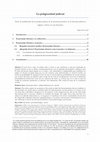 Research paper thumbnail of La peligrosidad judicial: sobre la justificación de la premisa fáctica de la prisión preventiva en la decisión judicial y algunas críticas no tan frecuentes