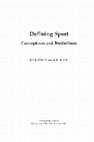 Research paper thumbnail of Defining Olympic Sport