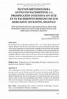 Research paper thumbnail of Nuevos métodos para antiguos yacimientos