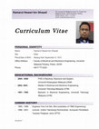 Research paper thumbnail of Curriculum Vitae PERSONAL IDENTITY CAREER HISTORY Kamarul Hawari bin Ghazali