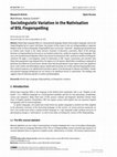 Research paper thumbnail of Sociolinguistic variation in the nativisation of BSL fingerspelling (2017)