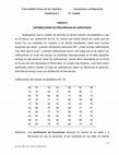 Research paper thumbnail of UNIDAD II DISTRIBUCIONES DE FRECUENCIAS NO AGRUPADAS