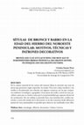 Research paper thumbnail of Sítulas de bronce y barro en la Edad del Hierro del Noroeste peninsular: motivos, técnicas y patrones decorativos