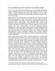 Research paper thumbnail of Bir gün değil her gün: Bir müşterek olarak bakım emeği