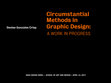 Research paper thumbnail of Circumstantial Methods in Graphic Design: A work in progress