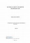 Research paper thumbnail of SECTORAL SCARCITY AND GROWTH DEADWEIGHT LOSS A Working Paper on Scarcity and Economic Growths Published on